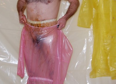 Time for a  pink plastic romper.jpg
