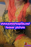 Porridge slimed stripey socks and pjs 004.jpg